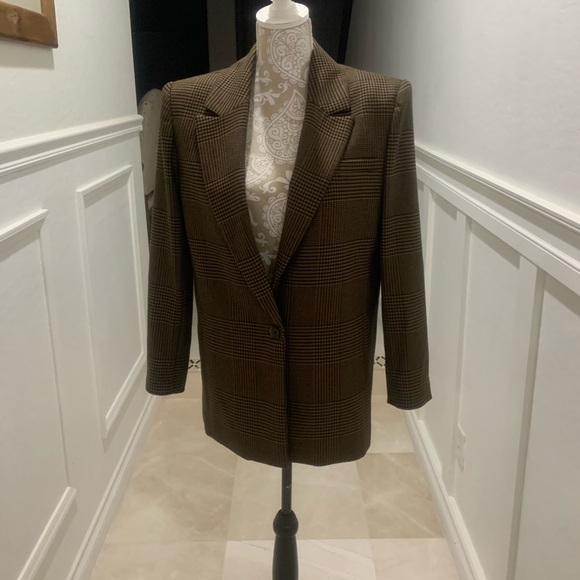 Alice and Olivia Colley Strong Shoulder Blazer Size 4 - Picture 6 of 14